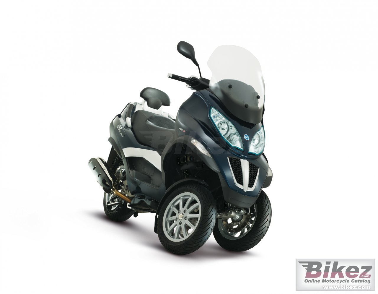 Big Piaggio mp3 400 picture and wallpaper from Bikez.com